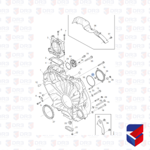 ABRACADEIRA TURBINA SCANIA S4 INOX 63X70MM